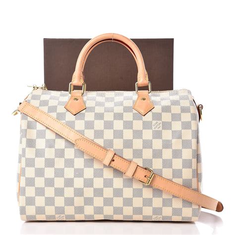 louis vuitton speedy 30 azur|speedy 30 with shoulder strap.